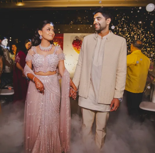 Shreya X Abhay Engagment Photo